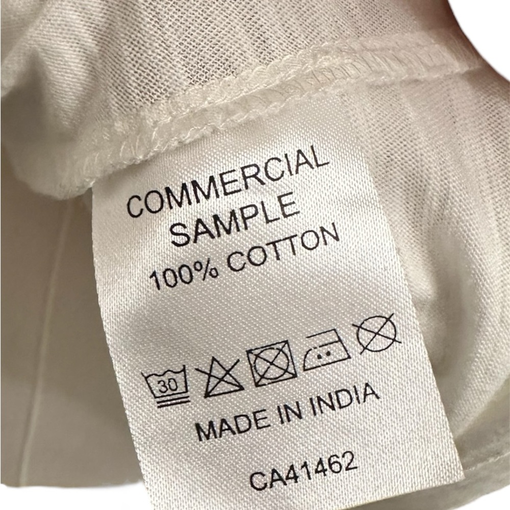White Stuff Elisa Dobby Mix Top Pale Ivory Women’s US 6 Sample NWT - Picture 11 of 11